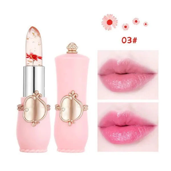 Crystal Jelly Flower Color Changing Lipstick-