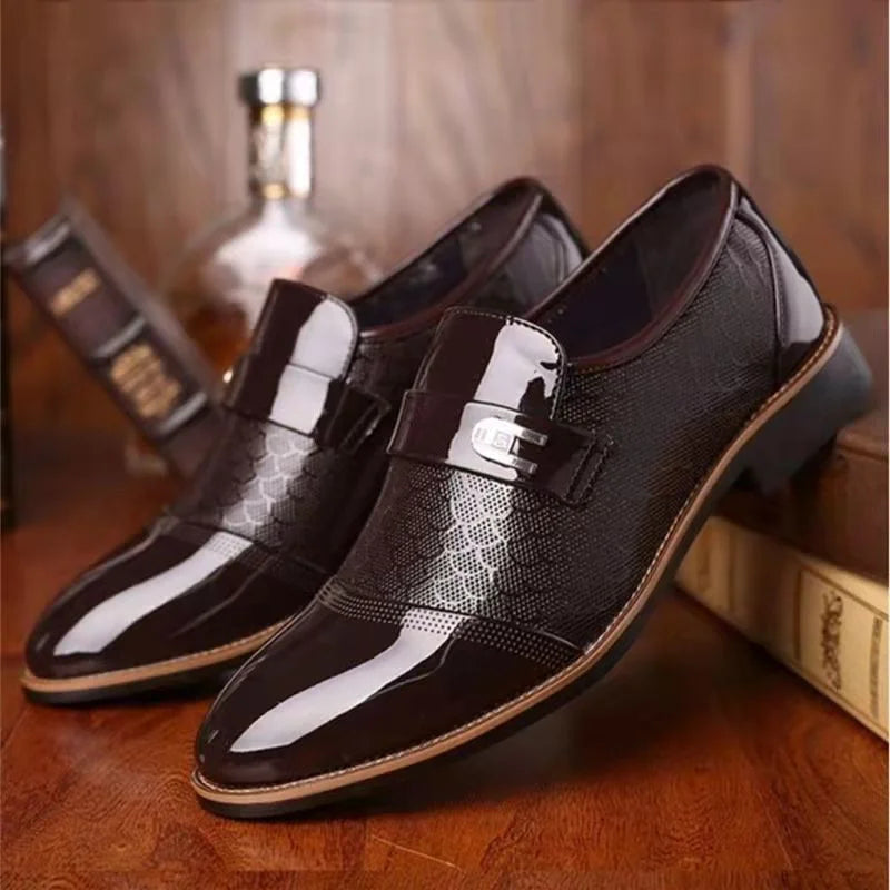 Men's Italian Handmade Fashionable Leather Shoes