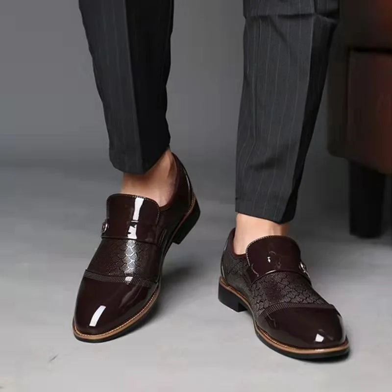 Men's Italian Handmade Fashionable Leather Shoes