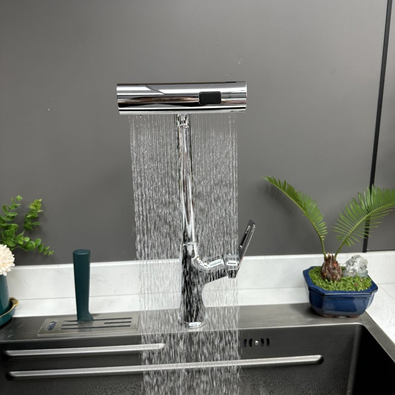 Swivelling Waterfall Kitchen Faucet