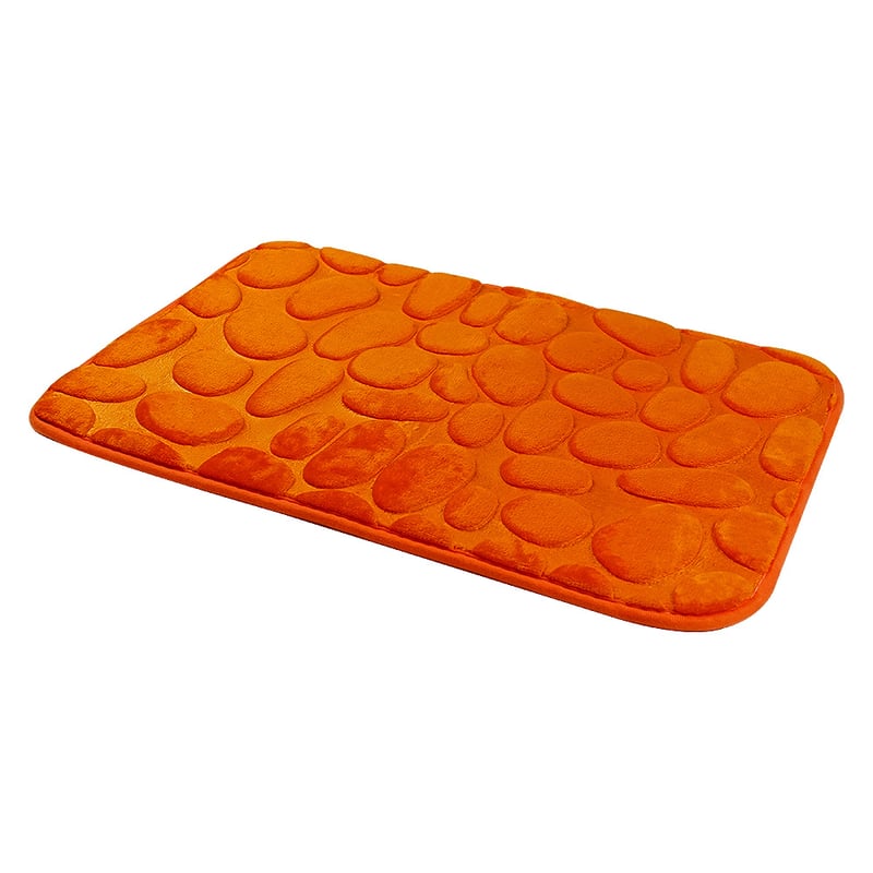 Cobblestone Embossed Bathroom Bath Mat