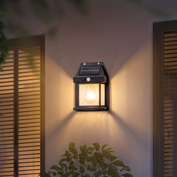 New Outdoor Solar Power Lamp