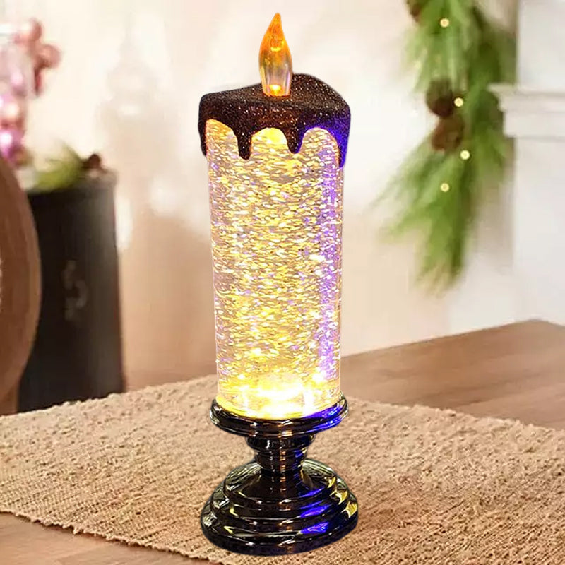 LED Christmas Candles With Pedestal