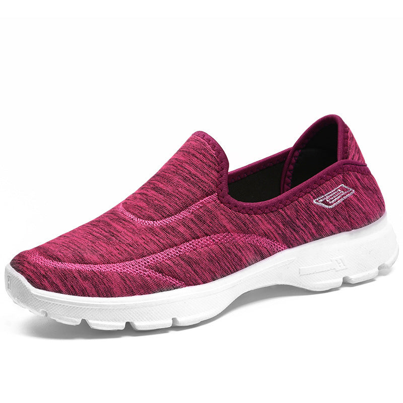 Women's Woven Orthopedic Soft Sole Breathable Walking Shoes