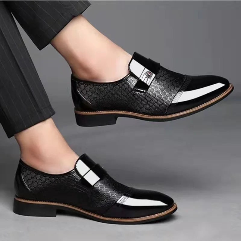 Men's Italian Handmade Fashionable Leather Shoes