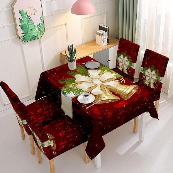 ⛄Early Christmas Sale - 49% OFF🎄Christmas Tablecloth Chair Cover Decoration