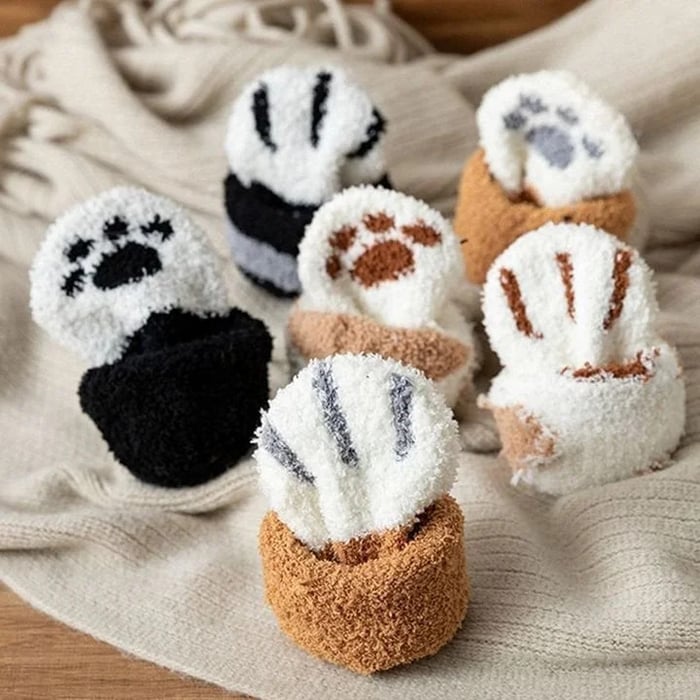 Cutee Cat Cotton Socks