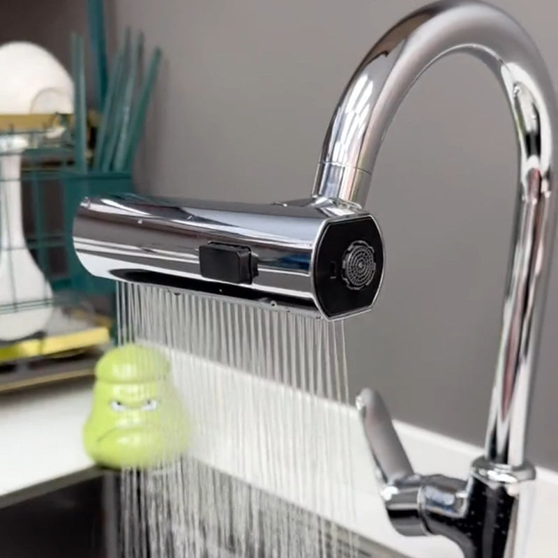 Swivelling Waterfall Kitchen Faucet