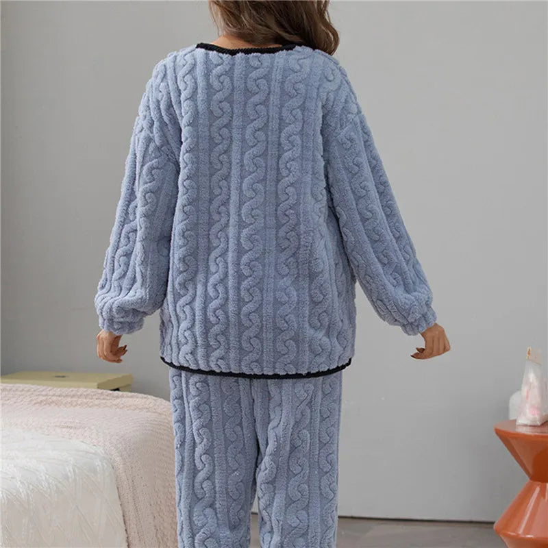 Embossed Thickened PJs