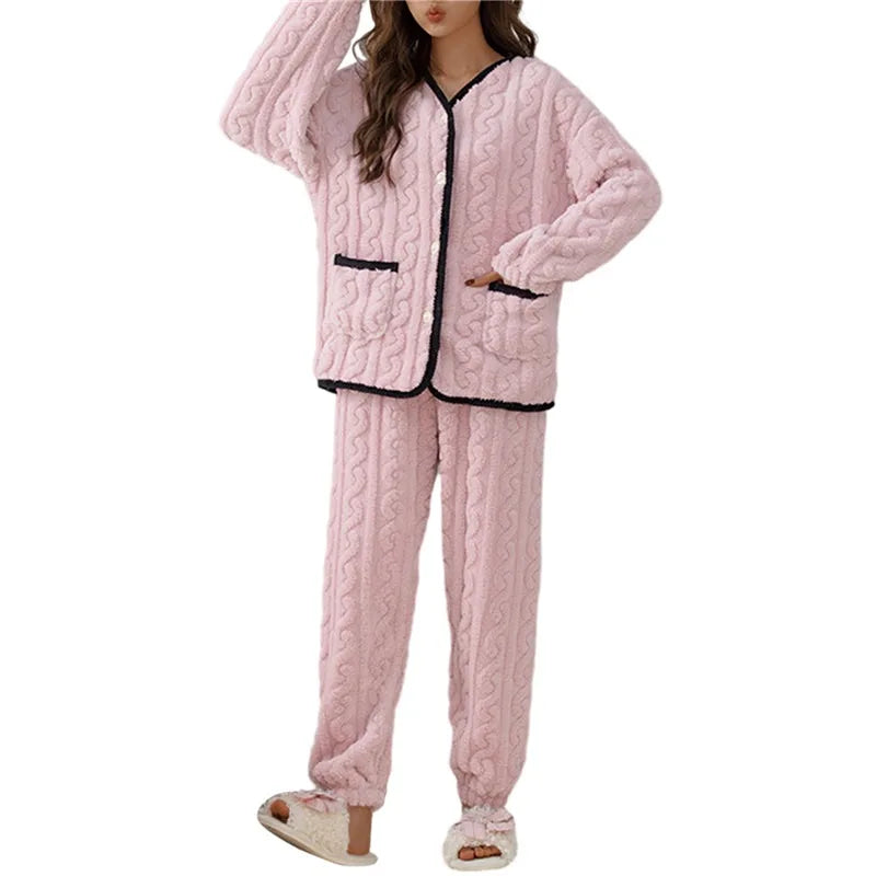 Embossed Thickened PJs