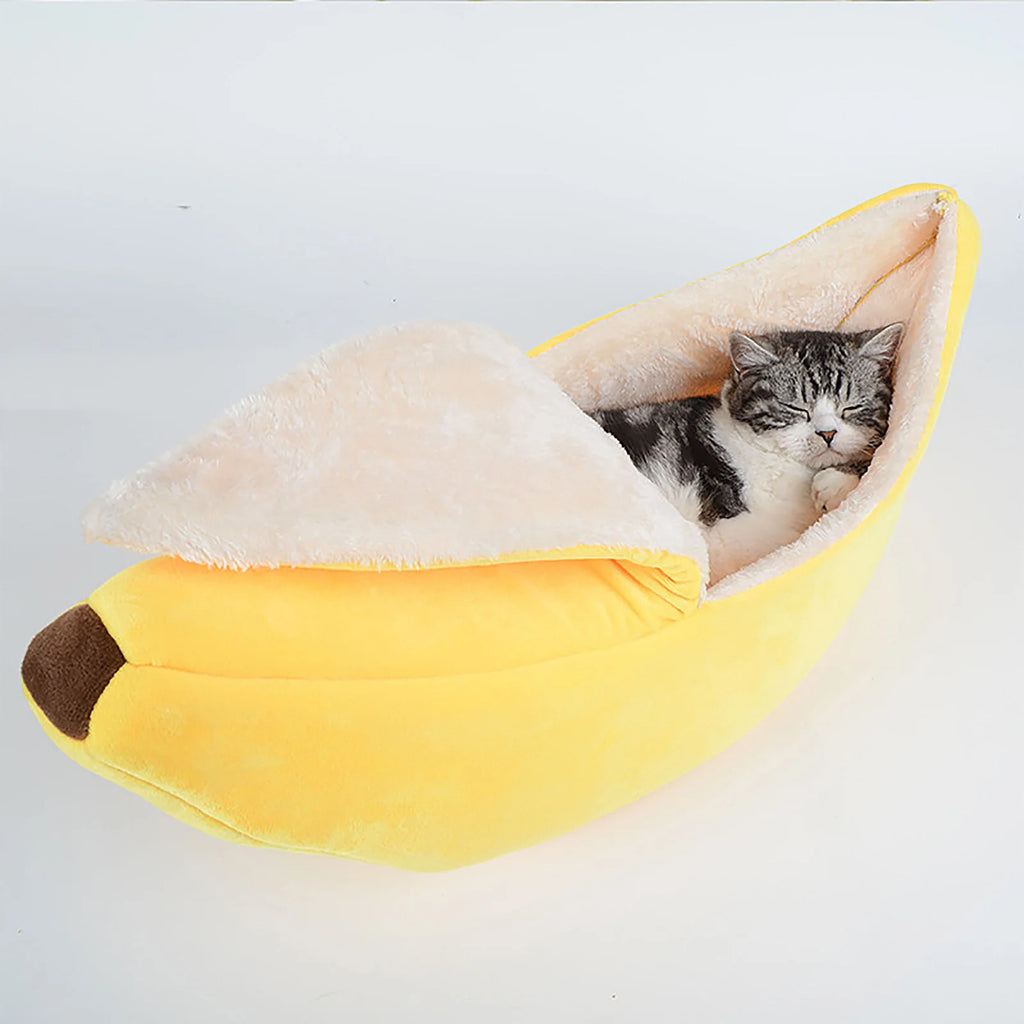 Banana Cat Bed