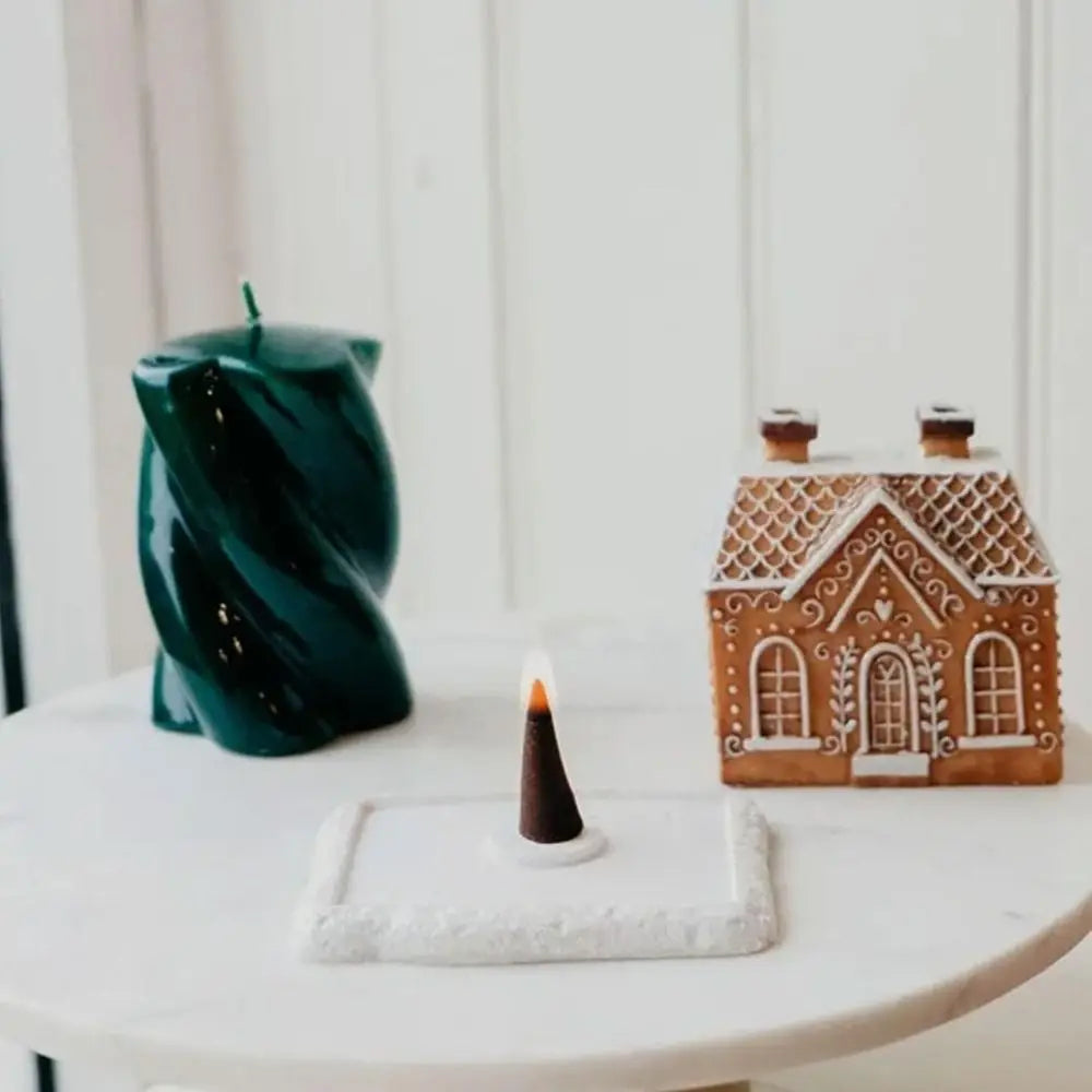 Gingerbread House Incense Burner