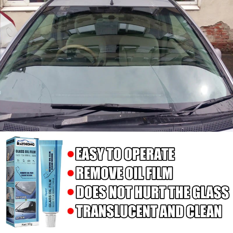 Car Glass Oil Film Cleaner ( BUY 2 GET 1 FREE )