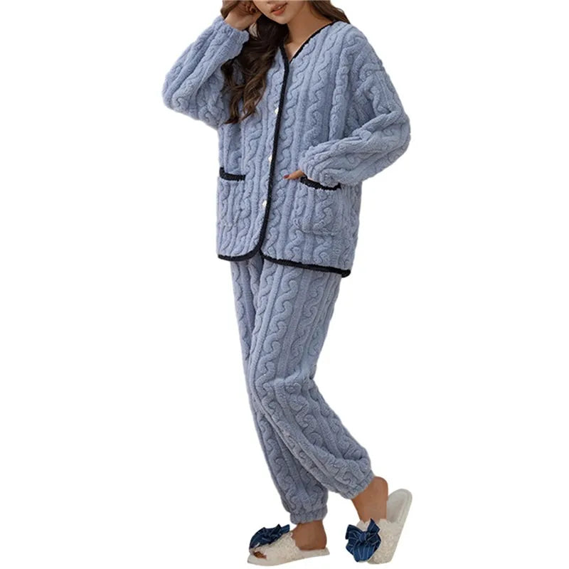 Embossed Thickened PJs