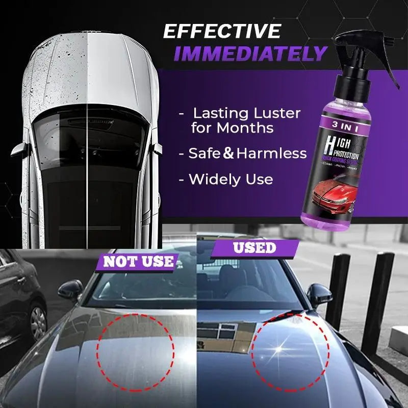 Quick-acting Car Coating Spray