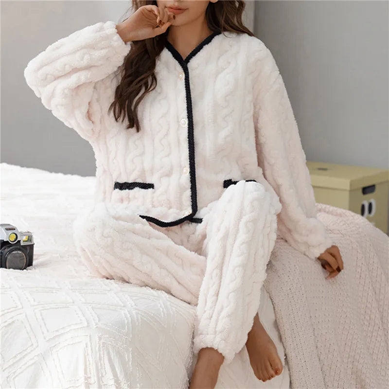 Embossed Thickened PJs