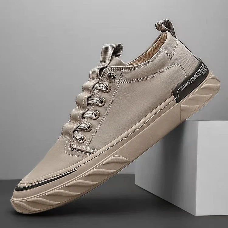 Men's New Ice Silk Casual Canvas Shoes