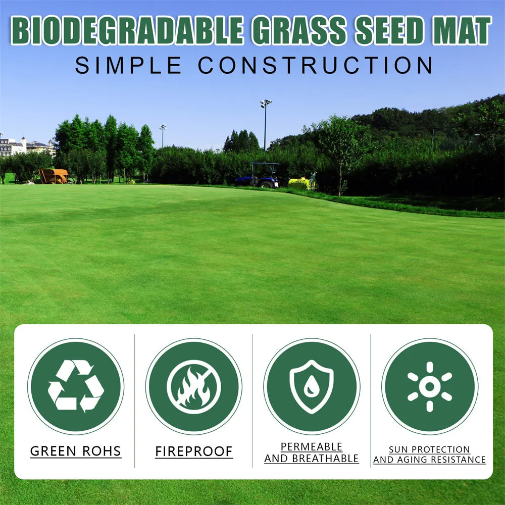 Biodegradable Grass Seed Mat