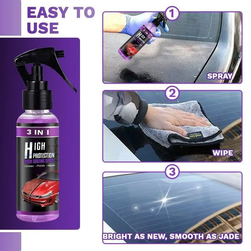 Quick-acting Car Coating Spray