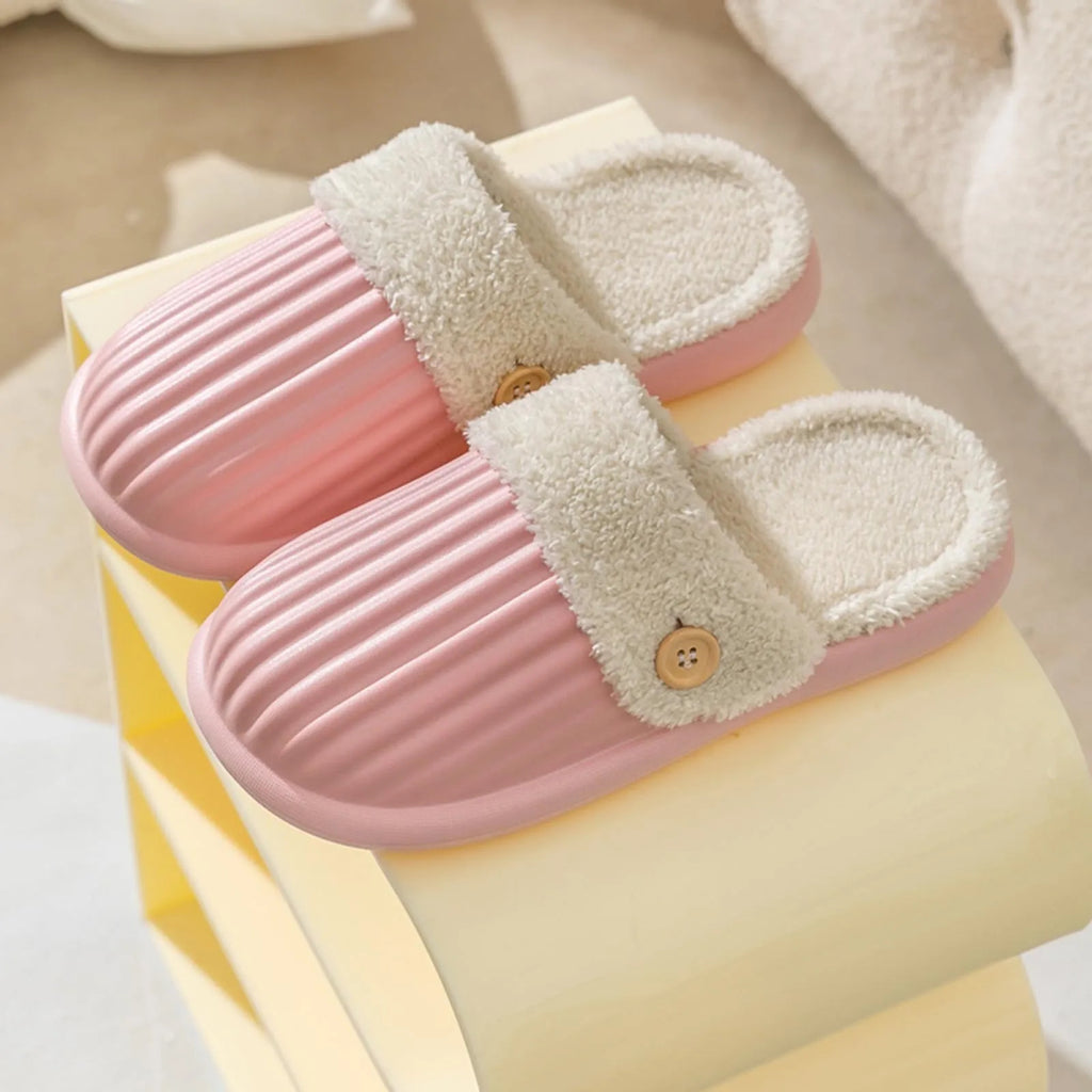 🔥The Best Gift In Winter🔥Removable Plush Padded Cotton Slippers（50% OFF）