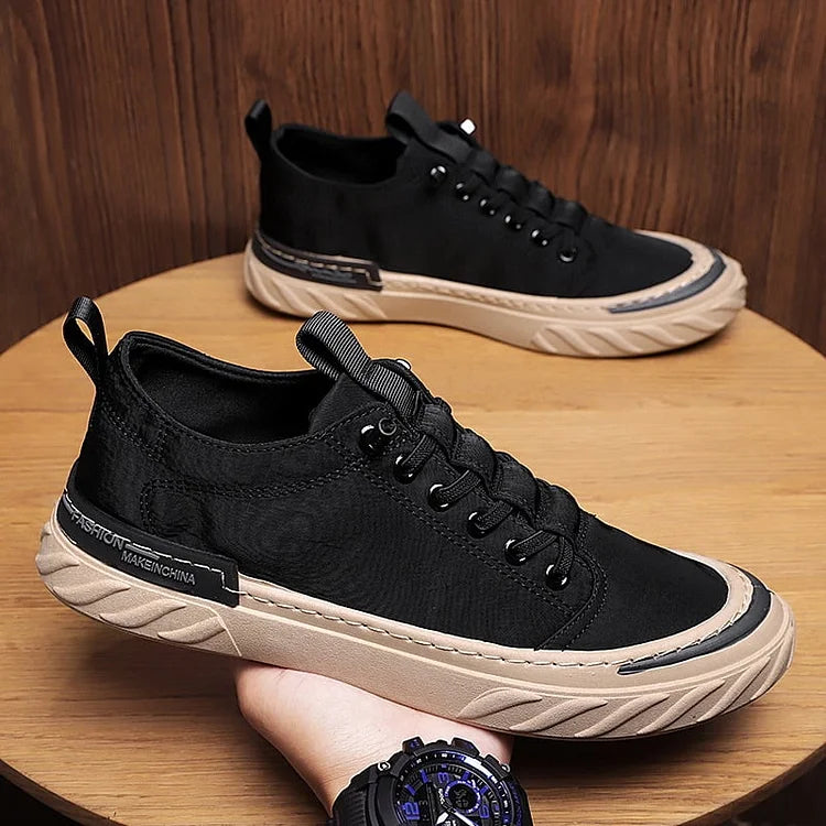 Men's New Ice Silk Casual Canvas Shoes