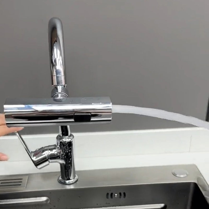 Swivelling Waterfall Kitchen Faucet