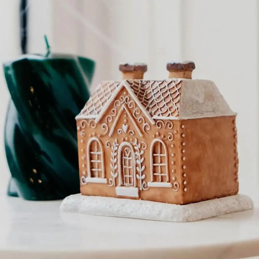 Gingerbread House Incense Burner