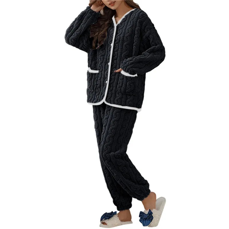 Embossed Thickened PJs