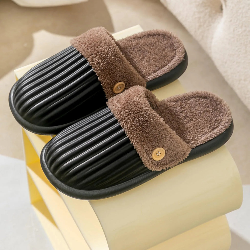 🔥The Best Gift In Winter🔥Removable Plush Padded Cotton Slippers（50% OFF）