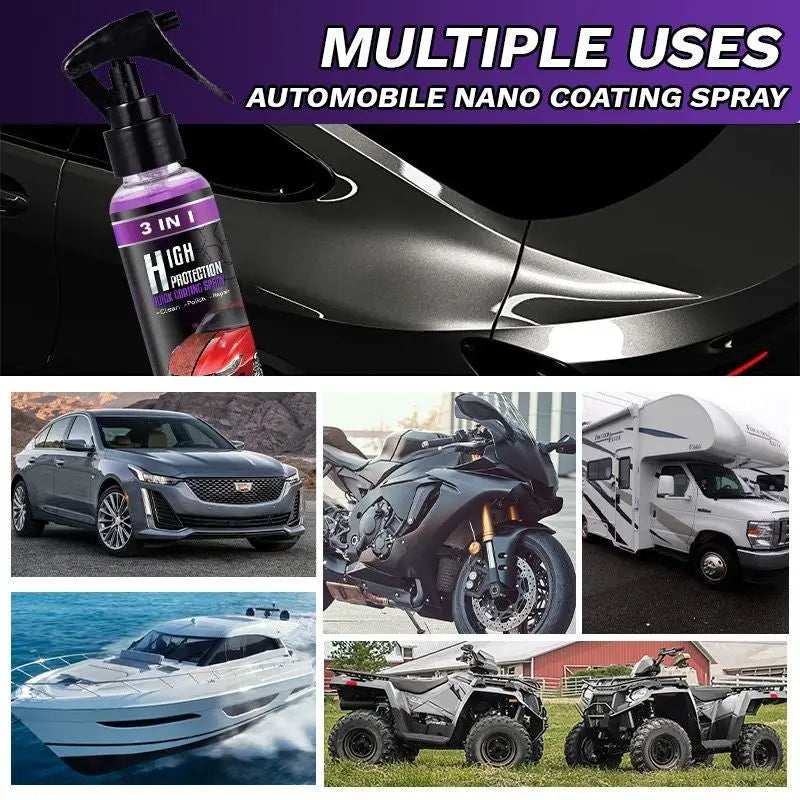 Quick-acting Car Coating Spray