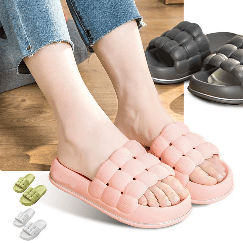 Super soft slippers with thick soles