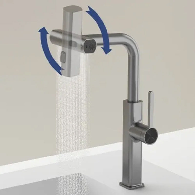 Swivelling Waterfall Kitchen Faucet