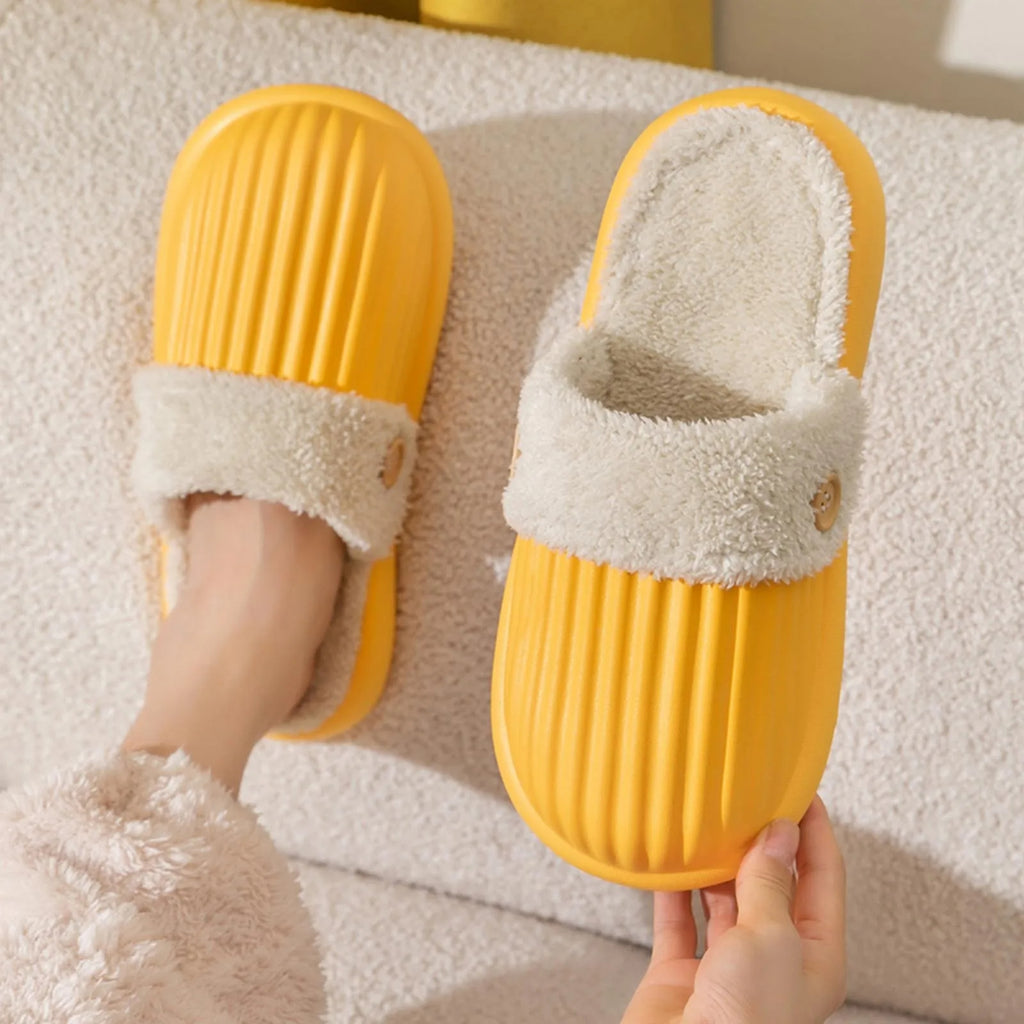 🔥The Best Gift In Winter🔥Removable Plush Padded Cotton Slippers（50% OFF）