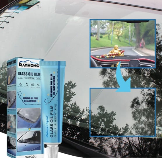 Car Glass Oil Film Cleaner ( BUY 2 GET 1 FREE )