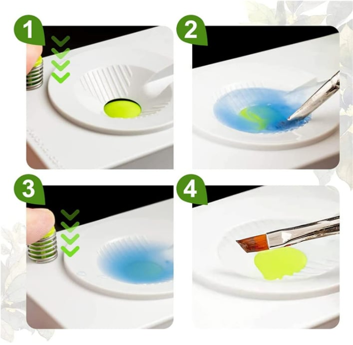 Brush Acrylic for acrylic paints watercolors tempera gouache miniatures