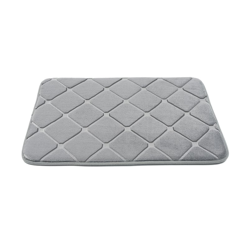 Cobblestone Embossed Bathroom Bath Mat