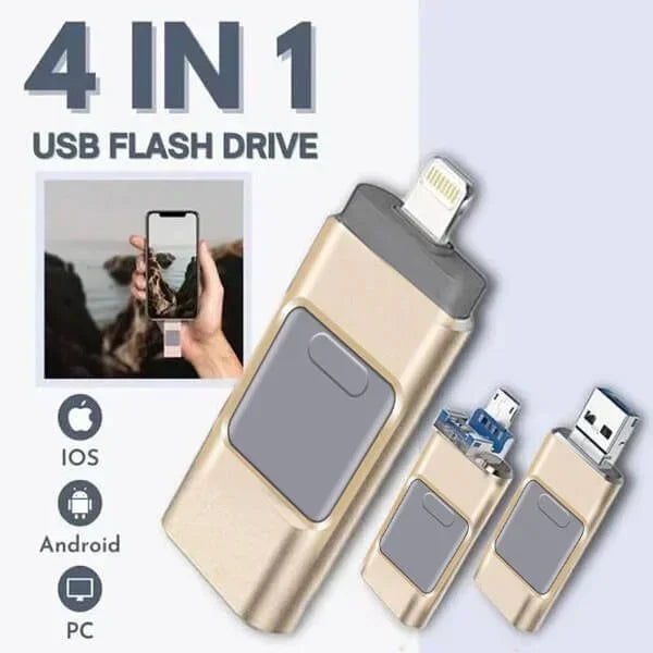 4 In 1 High Speed USB Multi Drive Flash Drive