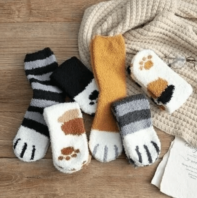 Cutee Cat Cotton Socks