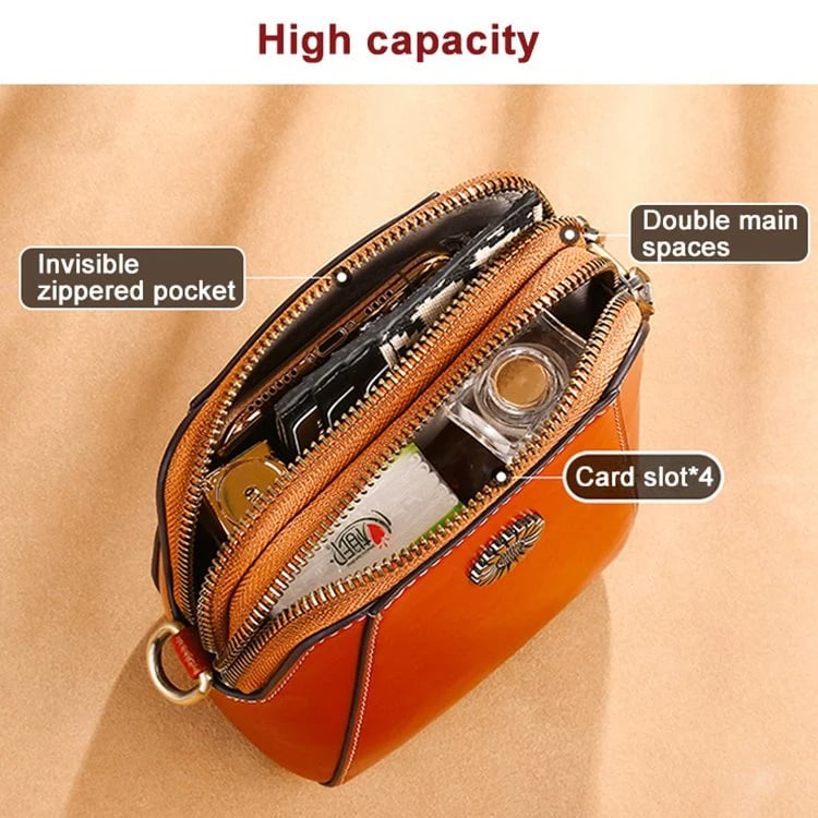 Vertical cellphone bag