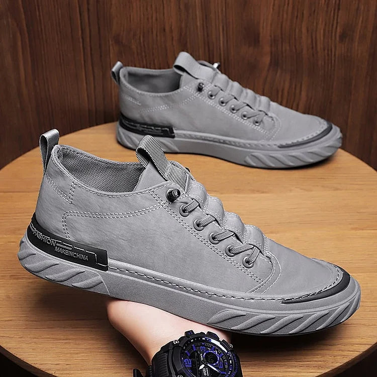 Men's New Ice Silk Casual Canvas Shoes