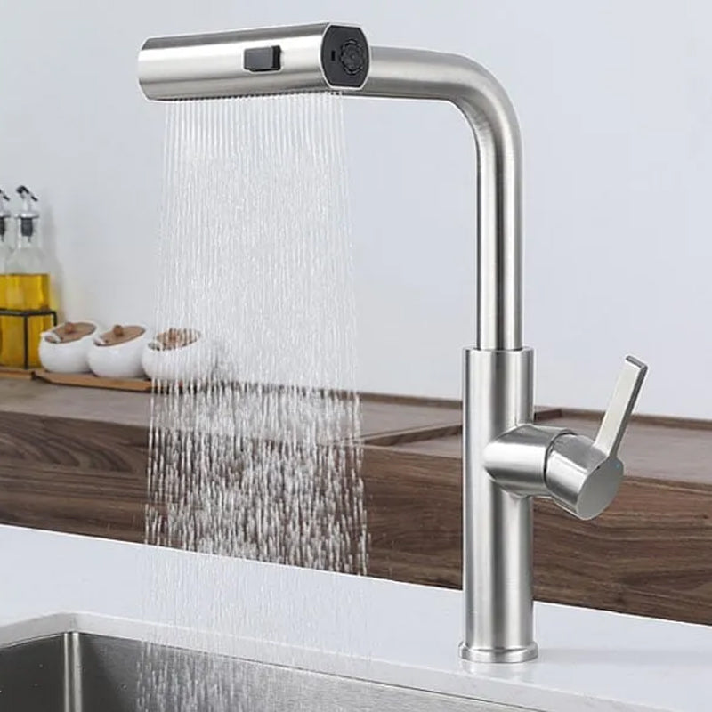 Swivelling Waterfall Kitchen Faucet