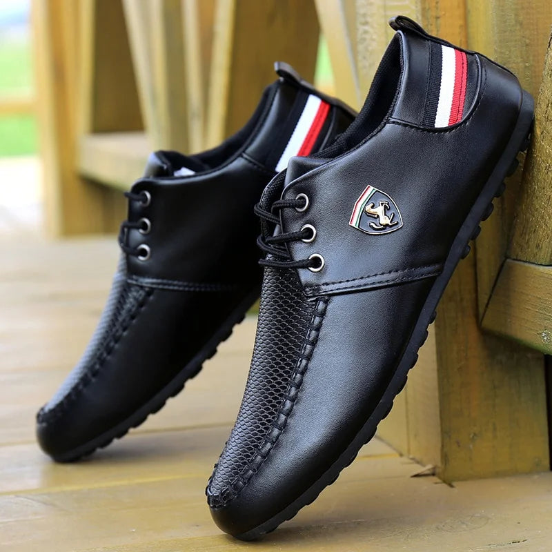 Italian Genuine Leather Driving Shoes