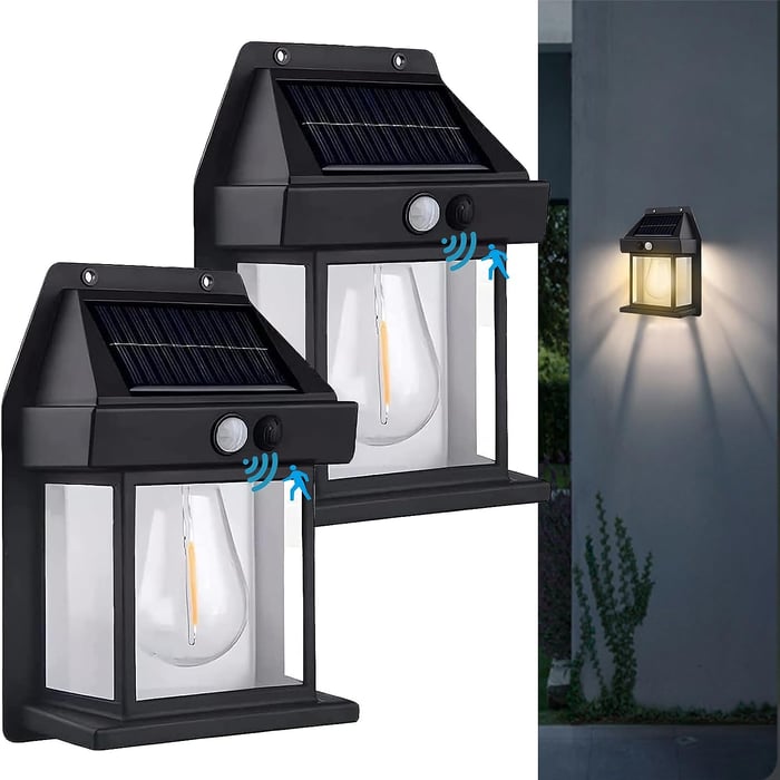 New Outdoor Solar Power Lamp