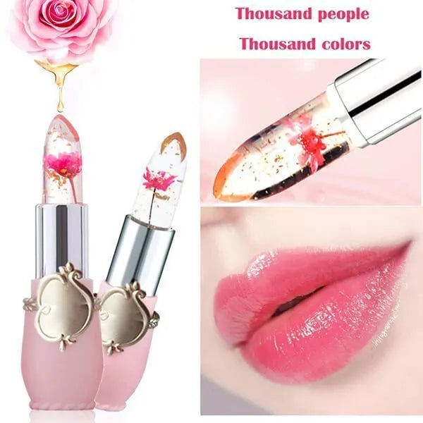 Crystal Jelly Flower Color Changing Lipstick-