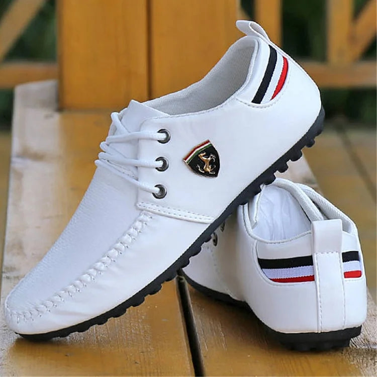 Italian Genuine Leather Driving Shoes