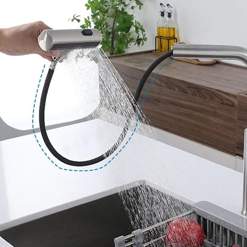 Swivelling Waterfall Kitchen Faucet