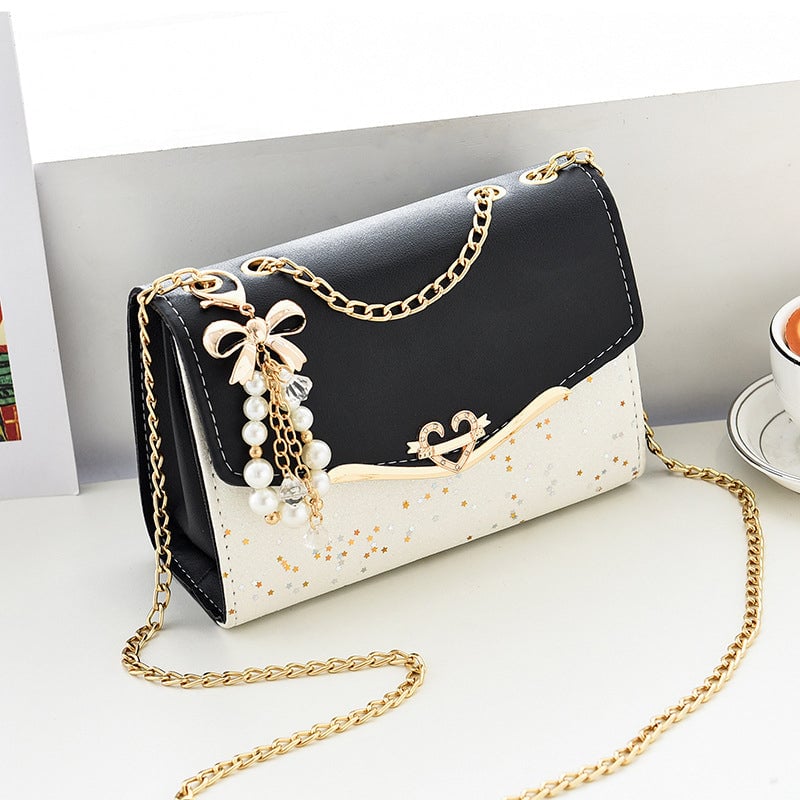 Crossbody Sequined Shoulder Bag