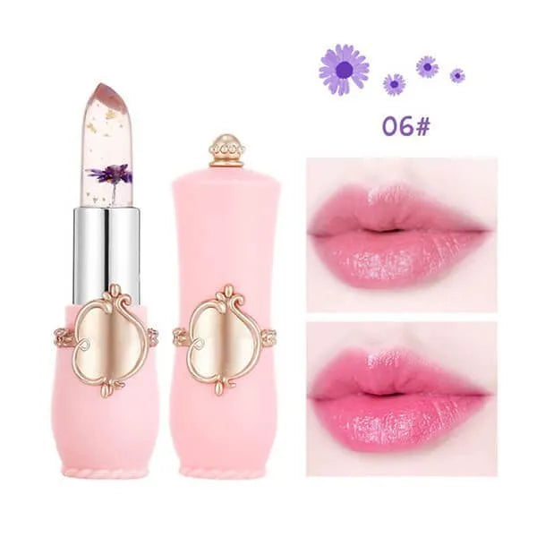 Crystal Jelly Flower Color Changing Lipstick-