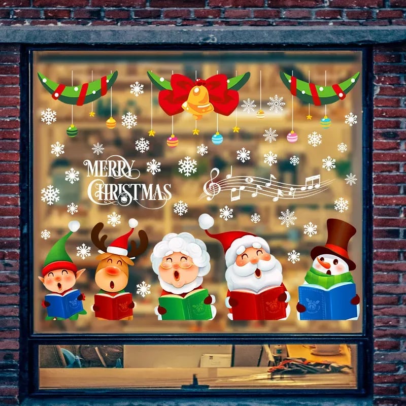 Christmas Window Clings