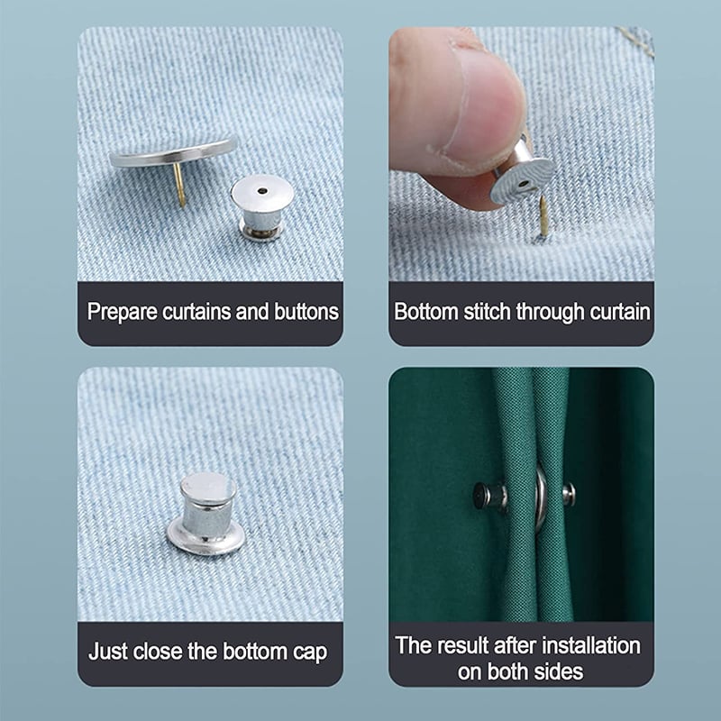 Magnetic Curtain Clip (4 PCS / PACK )